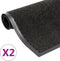 vidaXL - Deurmat - getuft - 60x180 - cm - rood