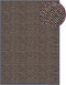 vidaXL - Deurmat - getuft - 60x90 - cm - donkerbruin