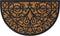 vidaXL - Deurmat - halfrond - 45x75 - cm - rubber - en - kokosvezel
