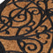 vidaXL - Deurmat - halfrond - 45x75 - cm - rubber - en - kokosvezel