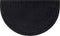 vidaXL - Deurmat - halfrond - 45x75 - cm - rubber - en - kokosvezel