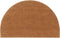 vidaXL - Deurmat - halfrond - 50x80 - cm - getufte - kokosvezel - naturel