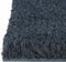 vidaXL - Deurmat - halfrond - 50x80 - cm - getufte - kokosvezel - donkergrijs