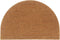 vidaXL - Deurmat - halfrond - 60x90 - cm - getufte - kokosvezel - naturel