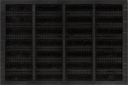 vidaXL - Deurmat - rechthoekig - 40x60 - cm - rubber - en - kokosvezel