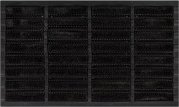 vidaXL - Deurmat - rechthoekig - 45x75 - cm - rubber - en - kokosvezel