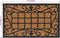 vidaXL - Deurmat - rechthoekig - 45x75 - cm - rubber - en - kokosvezel