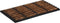 vidaXL - Deurmat - rechthoekig - 45x75 - cm - rubber - en - kokosvezel