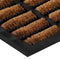 vidaXL - Deurmat - rechthoekig - 45x75 - cm - rubber - en - kokosvezel