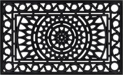 vidaXL - Deurmat - rechthoekig - 45x75 - cm - rubber