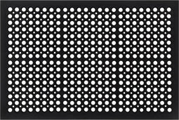 vidaXL - Deurmat - rechthoekig - 60x90 - cm - rubber