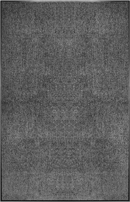 vidaXL - Deurmat - wasbaar - 120x180 - cm - antraciet