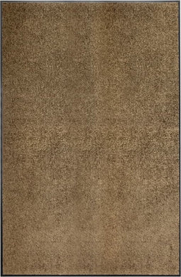 vidaXL - Deurmat - wasbaar - 120x180 - cm - bruin