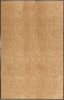 vidaXL - Deurmat - wasbaar - 120x180 - cm - crème