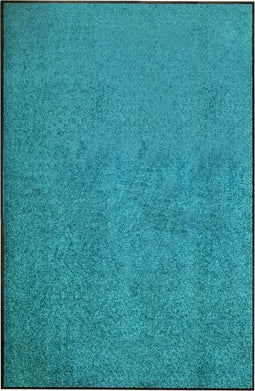 vidaXL - Deurmat - wasbaar - 120x180 - cm - cyaan