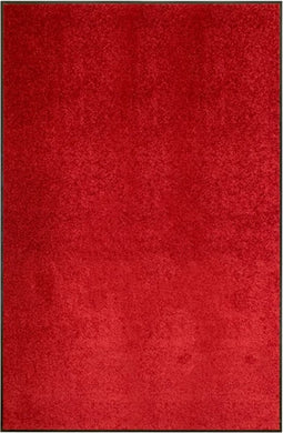 vidaXL - Deurmat - wasbaar - 120x180 - cm - rood