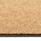vidaXL - Deurmat - wasbaar - 40x60 - cm - crème