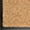 vidaXL - Deurmat - wasbaar - 40x60 - cm - crème
