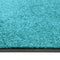 vidaXL - Deurmat - wasbaar - 40x60 - cm - cyaan