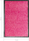 vidaXL - Deurmat - wasbaar - 40x60 - cm - roze