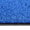 vidaXL - Deurmat - wasbaar - 60x180 - cm - blauw