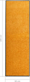 vidaXL - Deurmat - wasbaar - 60x180 - cm - oranje