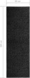 vidaXL - Deurmat - wasbaar - 60x180 - cm - zwart