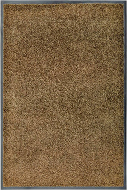 vidaXL - Deurmat - wasbaar - 60x90 - cm - bruin