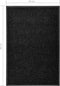 vidaXL - Deurmat - wasbaar - 60x90 - cm - zwart