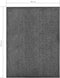 vidaXL - Deurmat - wasbaar - 90x120 - cm - antraciet