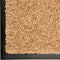vidaXL - Deurmat - wasbaar - 90x120 - cm - crème
