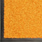 vidaXL - Deurmat - wasbaar - 90x120 - cm - oranje