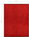 vidaXL - Deurmat - wasbaar - 90x120 - cm - rood