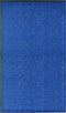 vidaXL - Deurmat - wasbaar - 90x150 - cm - blauw