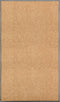 vidaXL - Deurmat - wasbaar - 90x150 - cm - crème