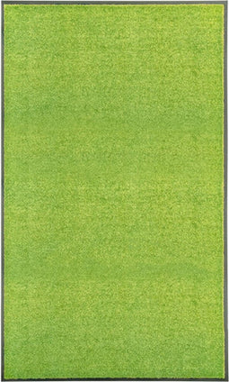 vidaXL - Deurmat - wasbaar - 90x150 - cm - groen