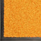 vidaXL - Deurmat - wasbaar - 90x150 - cm - oranje