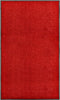 vidaXL - Deurmat - wasbaar - 90x150 - cm - rood