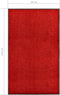 vidaXL - Deurmat - wasbaar - 90x150 - cm - rood