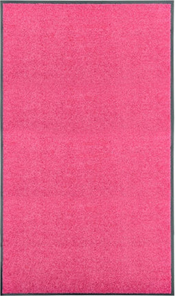 vidaXL - Deurmat - wasbaar - 90x150 - cm - roze
