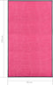 vidaXL - Deurmat - wasbaar - 90x150 - cm - roze