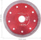 vidaXL Diamantzaagblad met gaten 125 mm staal