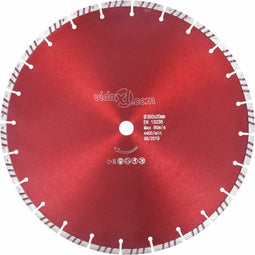 vidaXL Diamantzaagblad met turbo 350 mm staal