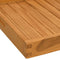 vidaXL - Dienblad - 50x50 - cm - massief - teakhout