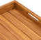 vidaXL - Dienblad - 60x35 - cm - massief - teakhout