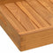 vidaXL - Dienblad - 60x35 - cm - massief - teakhout