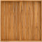 vidaXL - Dienblad - 70x70 - cm - massief - teakhout