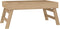 vidaXL - Dienblad - inklapbaar - 55x35x25 - cm - massief - teakhout