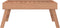 vidaXL - Dienblad - inklapbaar - 55x35x25 - cm - massief - teakhout