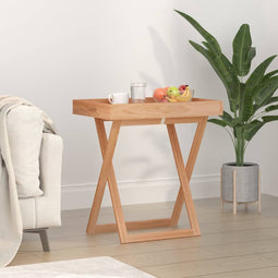 vidaXL - Dienbladtafel - inklapbaar - 52x36x56,5 - cm - walnotenhout